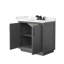 Strada 36" Freestanding Single Bathroom Vanity with Cultured Marble Top-1818444217-1818444223
