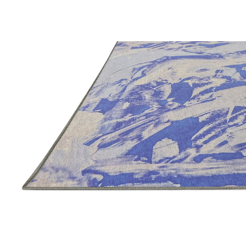 Hitomi Washable Indoor Rug, Square 8'
