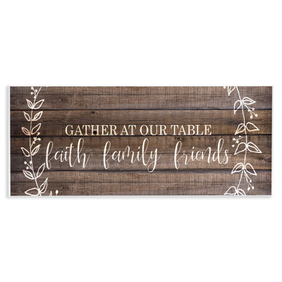 Faith Family Friends Quote