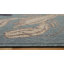 Tapis intérieur / extérieur bleu Hodgins-1674192850