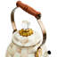 Mocha Check 2 Quart Tea Kettle