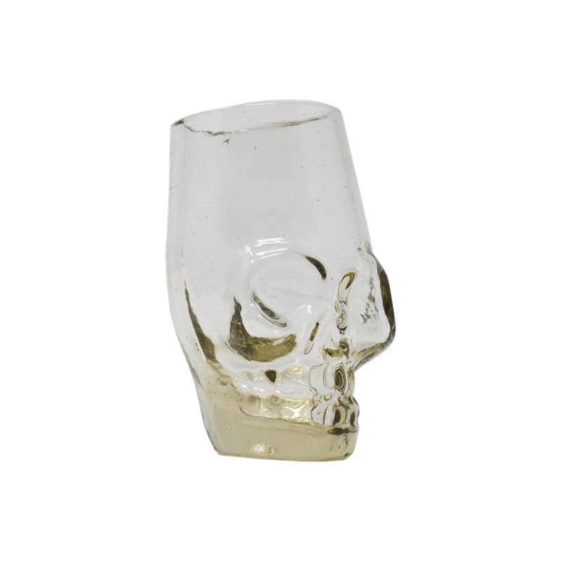 Ensemble de 6 verres à liqueur Skull, Clair