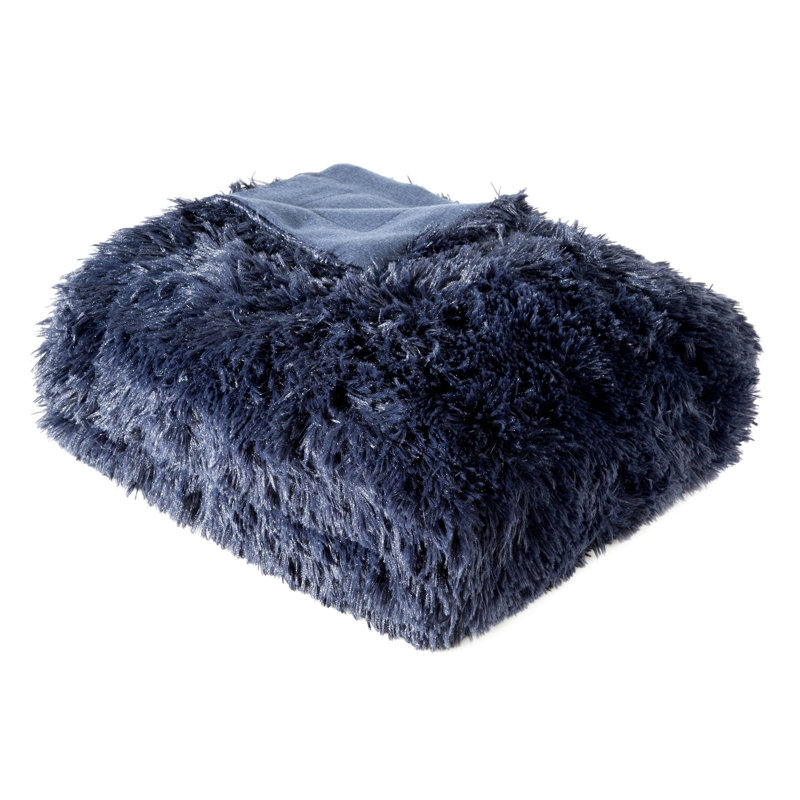 Garran Polyester Solid Colour Bedspread, Dark Grey, W170 x L210cm