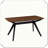 Walnut Wood Dining Table Sturdy Durable Stylish Practical