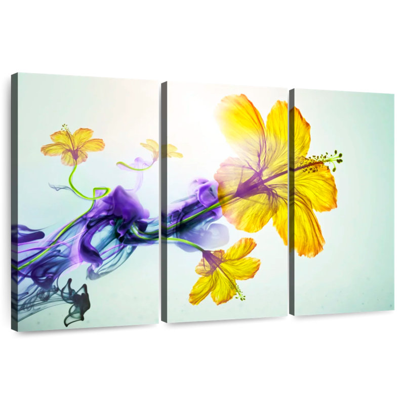 Harnek Hibiscus Under The Sun, 28" H x 45" W