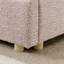 Structure de lit rembourrée de style minimaliste moderne avec tête de lit haute incurvée, support de pieds robuste en fil de qualité supérieure, matelas non inclus-159495250-159986430
