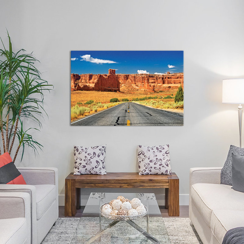 « paysages drive » par philippe hugonnard,, reproduction de photo sur toile tendue, H 8 po x l 12 po x P 0,75 po
