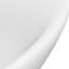 Belfry Bathroom Pearlene 390mm W Ceramic Oval Sink with Overflow-1327032597
