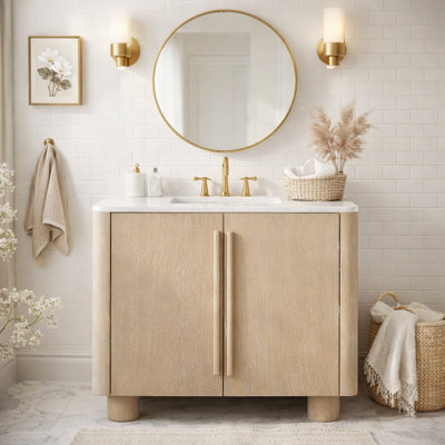 Ensemble de meuble-lavabo simple Cindybella