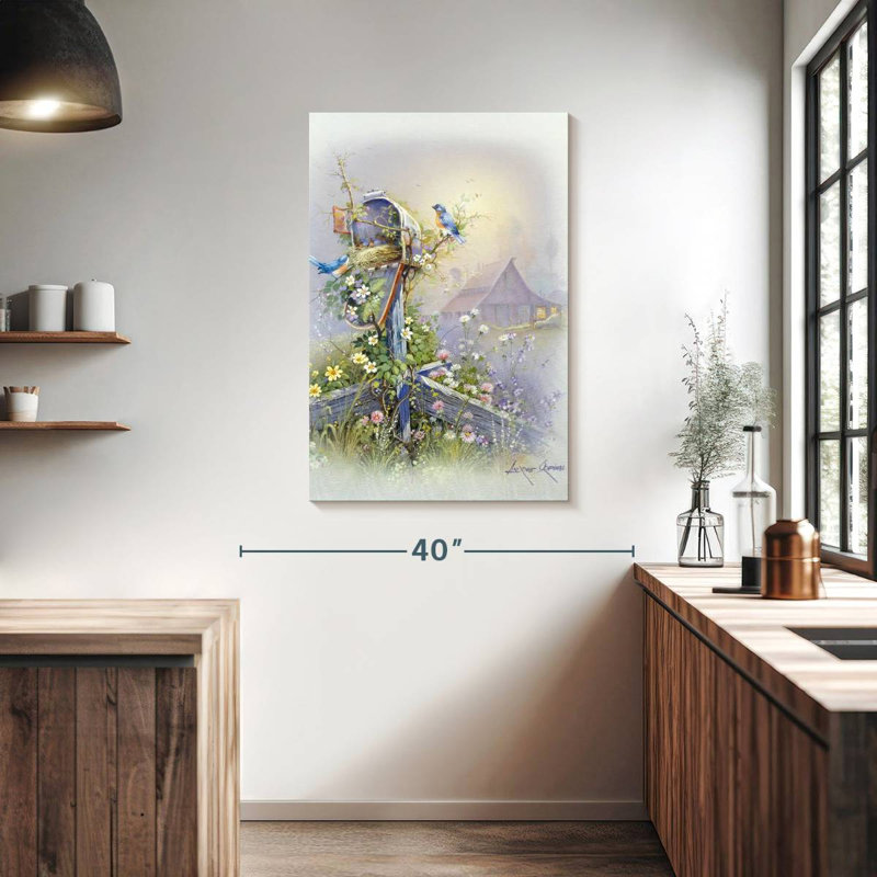 Brampt Mailbox Bird Nest, 39" H x 26" W
