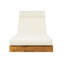 Chaise longue d'extérieur en bois d'acacia moderne-160872268