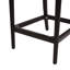 Tabouret de comptoir rembourré Cossette-1767291843