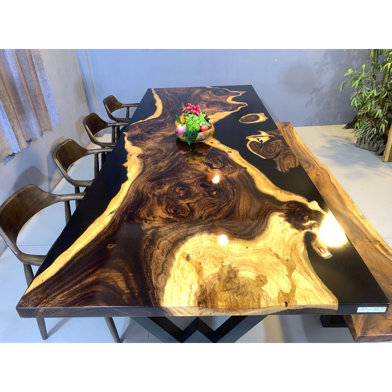 Santorini Solid Wood Dining Table