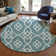 Malek Indoor/Outdoor Area Rug with Non-Slip Backing