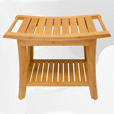 24'' W Bamboo Shower Bench