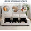 Canapé modulaire à accoudoirs carrés Ebern Designs Judeth-1172997083-1173284500