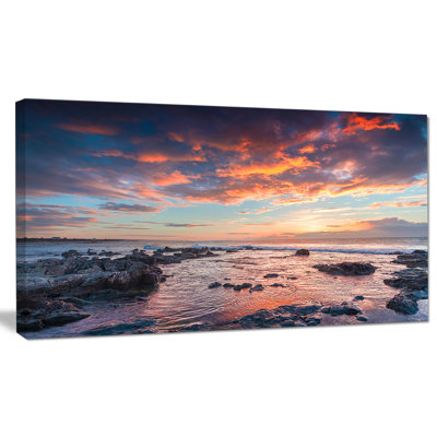 Passero Cape Spring Sunrise - reproduction de photo sur toile tendue