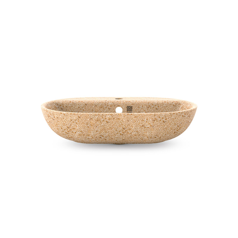 Soft60 23.62'' L Bathroom Sink, Light Natural