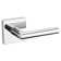 Milan Signature Series Passage Door Lever with Square Rosette