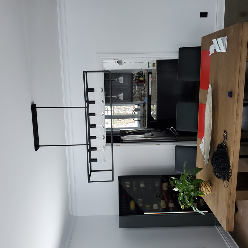 Carlyle 7 - Light Matte Black Pendant