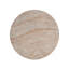 Table d'appoint d'extérieur en béton léger Travertine
