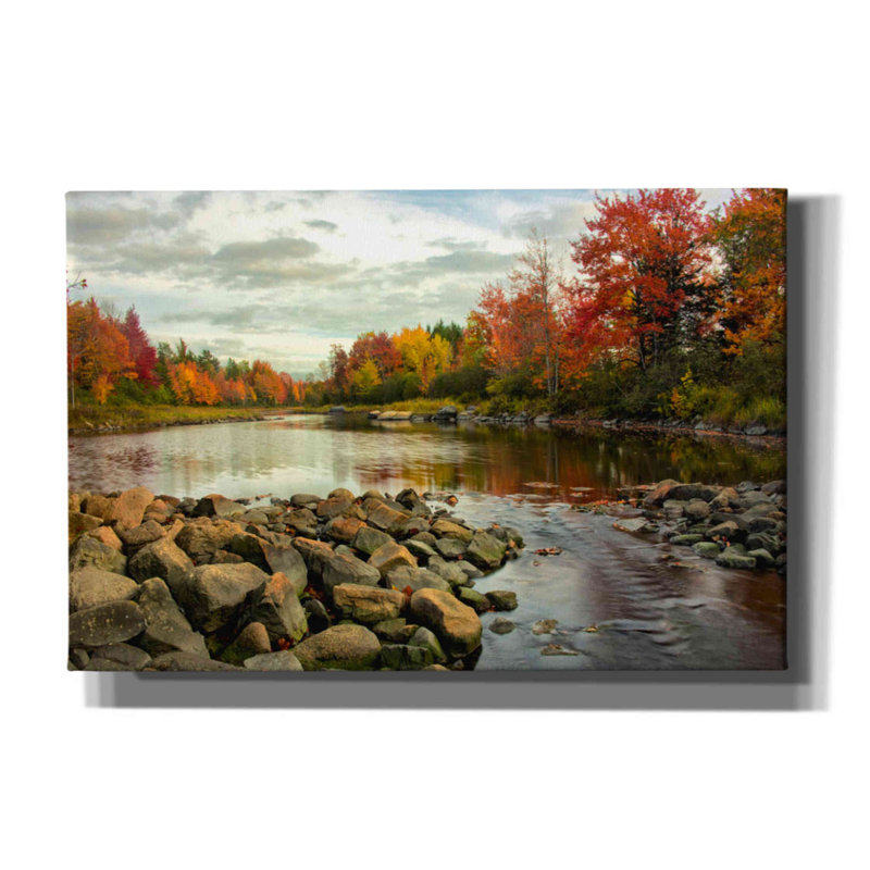 «Northeast Creek» par Danny Head, art mural sur toile, H 40 po x l 60 po x P 1,5 po