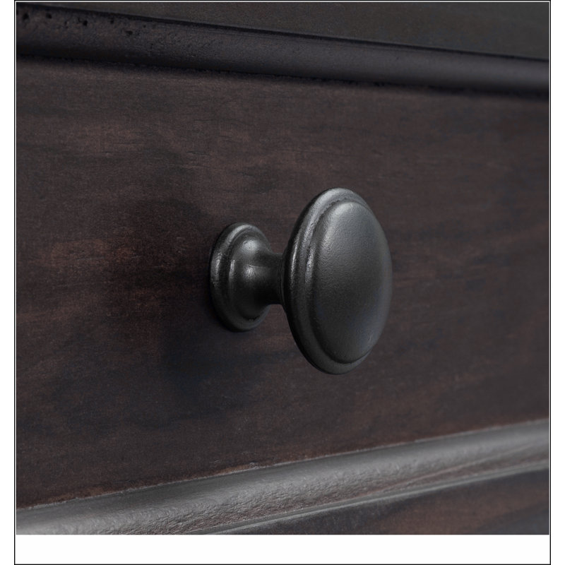 Console / canapé avec tiroirs de rangement et tablette inférieure pour le vestibule, Espresso
