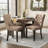 Tufted Velvet Wing Back Side Dining Chairs-747323152-747323158