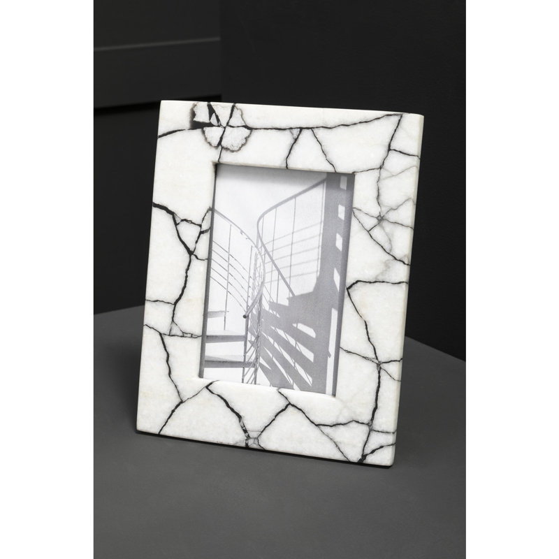 Launcelot Marble Picture Frame, 8" x 12"