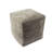 Strovolos Modern Geometric Velvet Blend Upholstered Ottoman