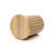 Compact Fluted Round Side Table for Living Room, Natural-482622899