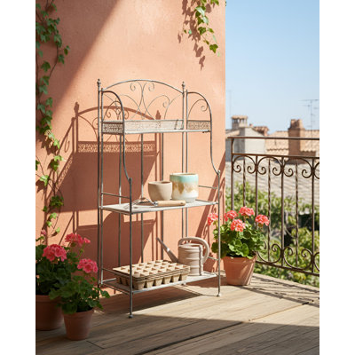 60cm W Iron Shelving Unit