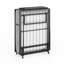 MetalFoldingBedFrameWithFoamMattressOfPockets EasyStorageAndMovableWith4Castors