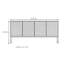 Buffet de cuisine haut de gamme
