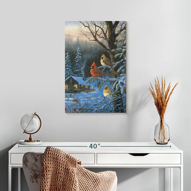Brampt Cabin Fever, 24" H x 16" W