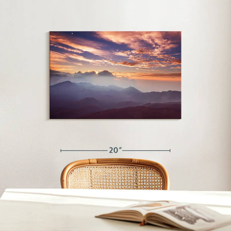 Alvord Haleakala Misty Sunrise, H 16 po x l 24 po