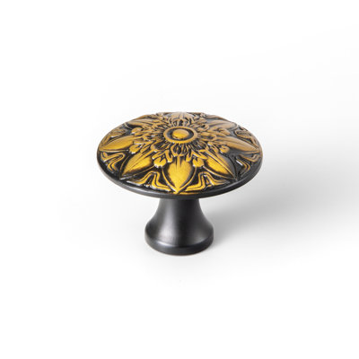 1 1/3" Medieval Retro Style Mushroom Knob
