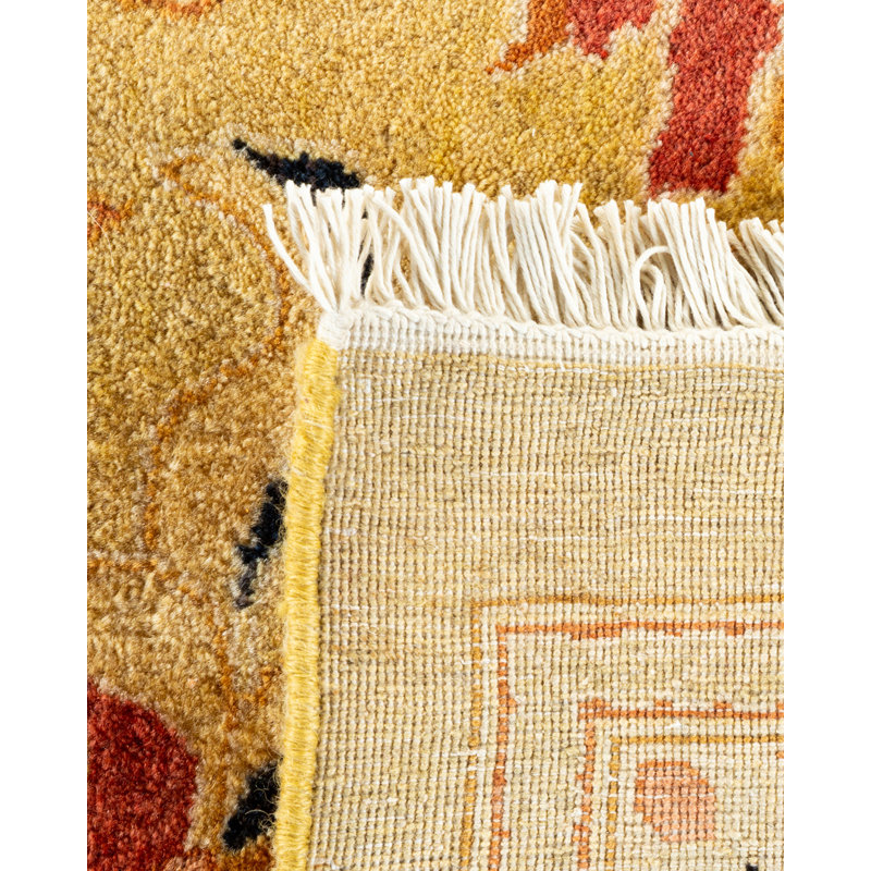 Classic One-of-a-Kind 9' 4" X 12' 2" Hand Knotted Area Rug