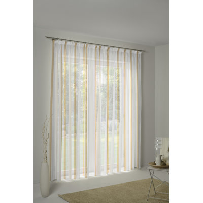 Lambertville Semi Sheer Curtain Single Panel