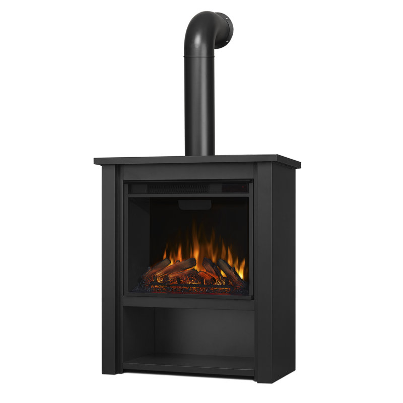 Hollis 32" Electric Fireplace by Real Flame, Black
