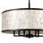 24-inch 6-Light Capiz Shell Drum Chandelier-182572052