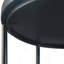 Table d'appoint en métal - noir