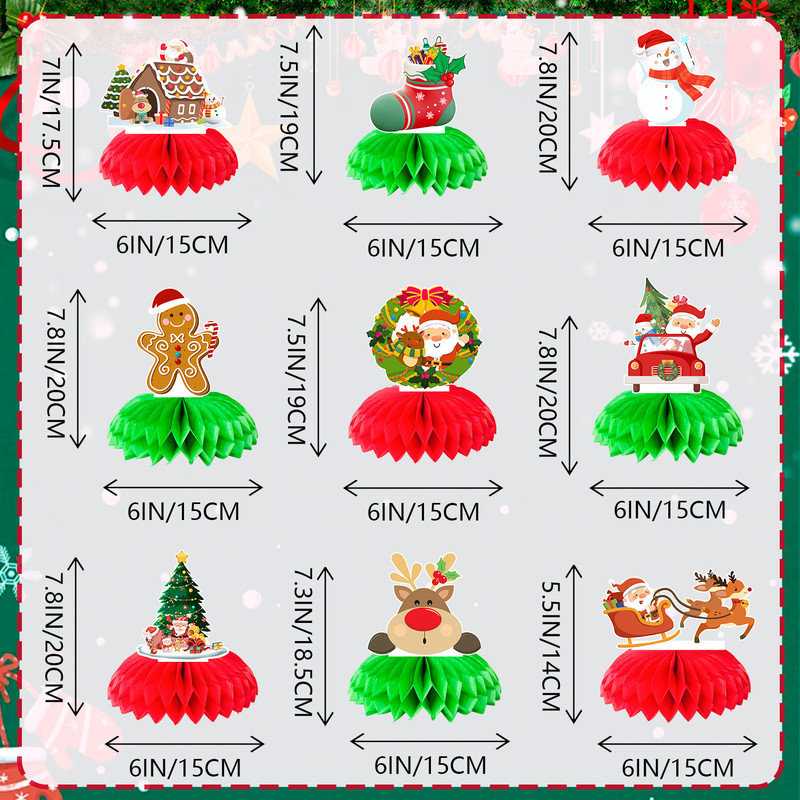 Merry Christmas, 9 pièces