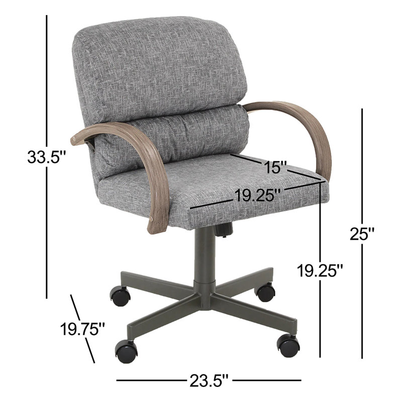 Chaise avec accoudoirs rembourrée Xhemil