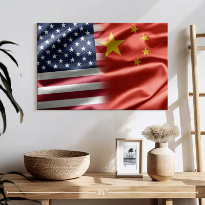 Borges China And USA Flag