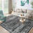 Oriental Machine Washable Rug with Rubber Backing for Living Room Non-Slip Dining Room Rug Easy-Cleaning Floor Carpet for Bedroom Playroom-528496880