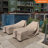 Modern Leisure Monterey Patio Day Chaise Lounge Cover, 2-Pack, 66"L x 35.5"W x 33"H, Beige-72563294