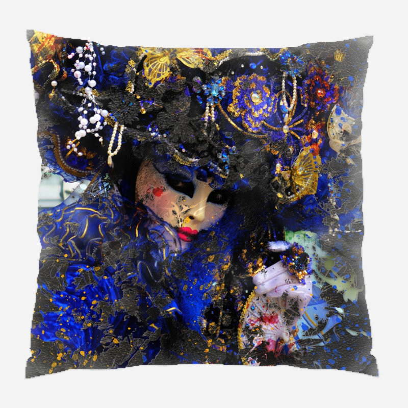 Coussin décoratif, Intérieur, Microsuède