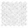 12'' W x 12" L Natural Stone Tile Mosaic Sheet