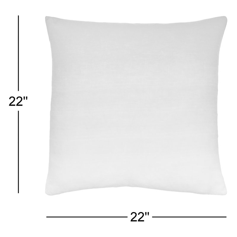 Deadra Ombre Linen Reversible Throw Pillow, Polyester/Polyfill, 22" x 22", Medium Brown